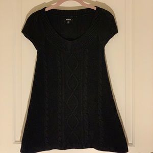 Express Short Sleeve Sweater Tunic